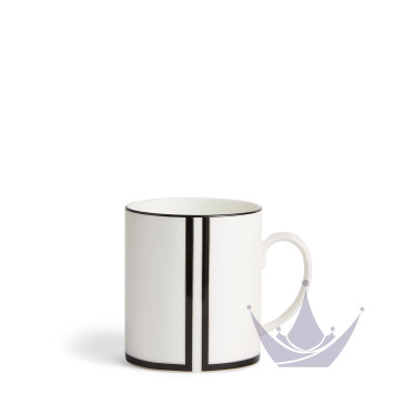 Кружка 460мл коллекции Vera Wang - Luxe Graphite бренда Wedgwood