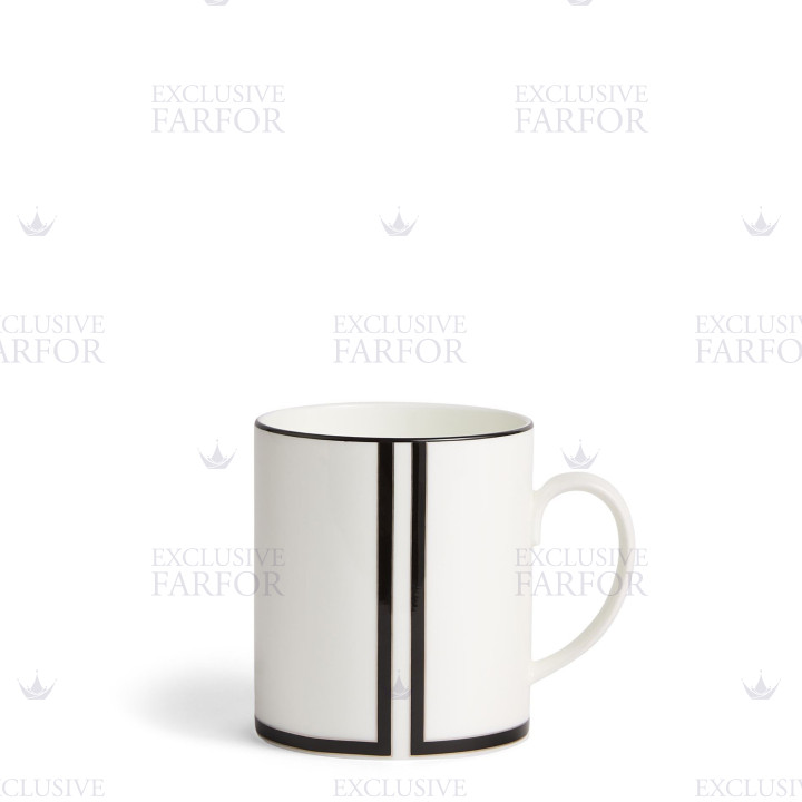Кружка 460мл коллекции Vera Wang - Luxe Graphite бренда Wedgwood