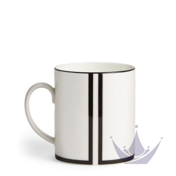 Кружка 460мл коллекции Vera Wang - Luxe Graphite бренда Wedgwood