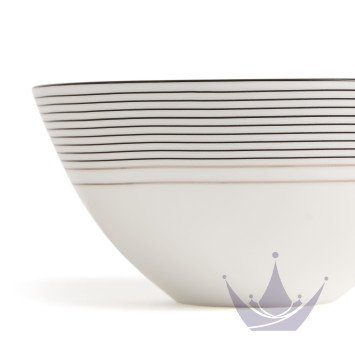 Чаша 11см коллекции Vera Wang - Luxe Graphite бренда Wedgwood