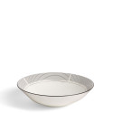 Чаша суповая 20см коллекции Vera Wang - Luxe Graphite бренда Wedgwood