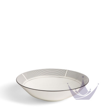 Чаша суповая 20см коллекции Vera Wang - Luxe Graphite бренда Wedgwood