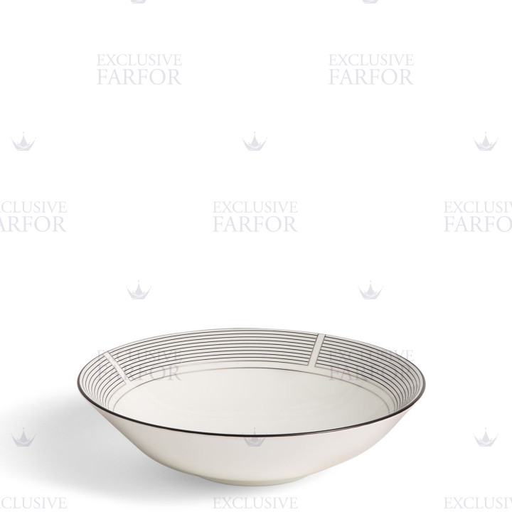 Чаша суповая 20см коллекции Vera Wang - Luxe Graphite бренда Wedgwood