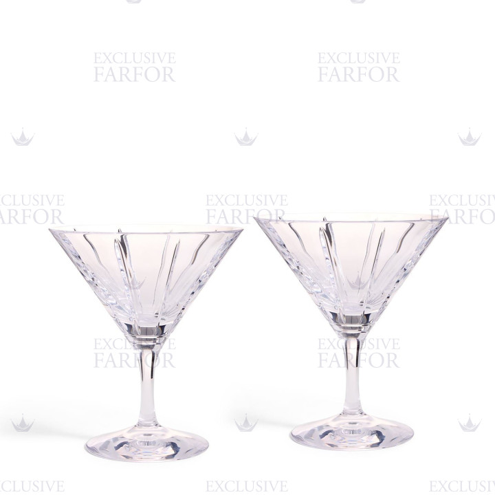 Бокал для мартини 207мл, 2шт. коллекции Vera Wang - Luxe Graphite бренда Wedgwood