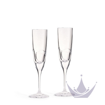 Флюте для шампанского 148мл, 2шт. коллекции Vera Wang - Luxe Graphite бренда Wedgwood