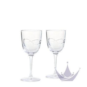Бокал для красного вина 280мл, 2шт. коллекции Vera Wang - Luxe Graphite бренда Wedgwood