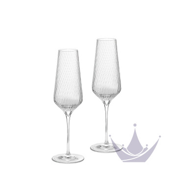 Флюте для шампанского 270мл, 2шт. коллекции Vera Wang Swirl бренда Wedgwood