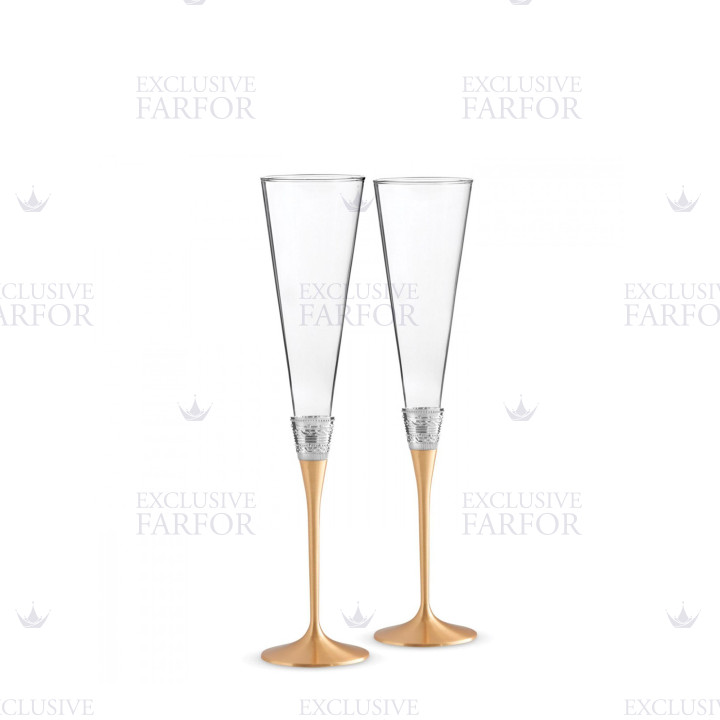 Флюте для шампанского 27см, 2шт.  коллекции Vera Wang with Love бренда Wedgwood