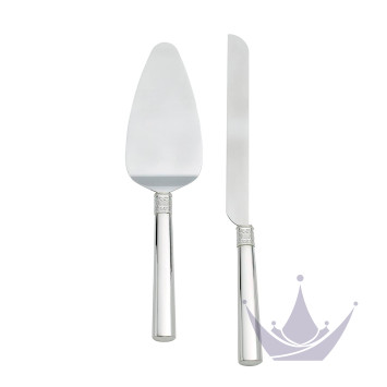 Нож для пирожных и лопатка для торта коллекции Vera Wang with Love бренда Wedgwood