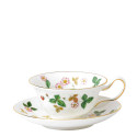 Чашка чайная с блюдцем 177мл коллекции Wild Strawberry бренда Wedgwood