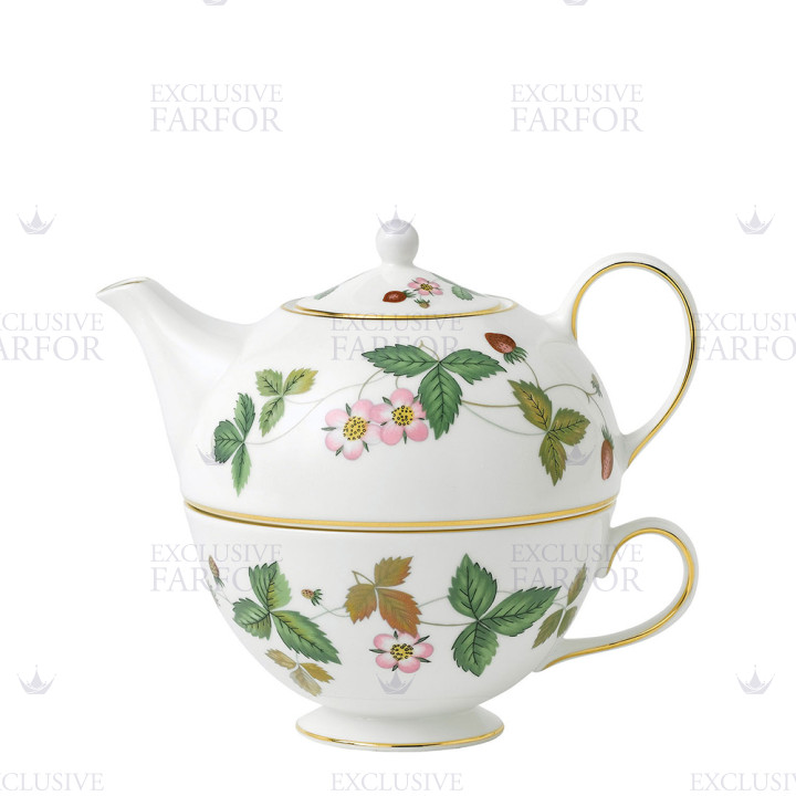 Чайник с чашкой 560мл коллекции Wild Strawberry бренда Wedgwood