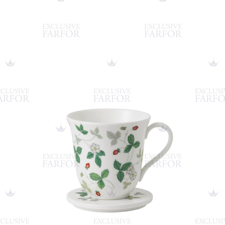 Кружка с крышкой 277мл коллекции Wild Strawberry бренда Wedgwood