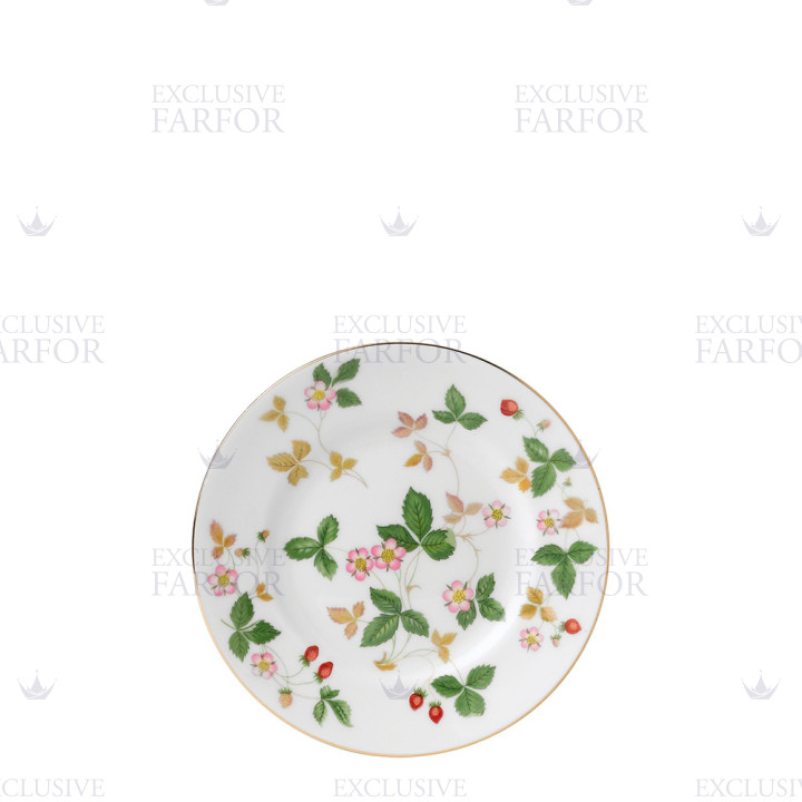 Тарелка десертная 15см коллекции Wild Strawberry бренда Wedgwood