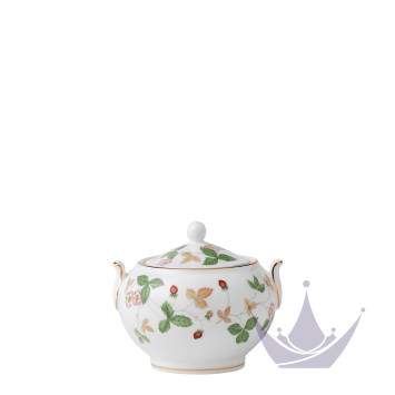Сахарница 203мл коллекции Wild Strawberry бренда Wedgwood