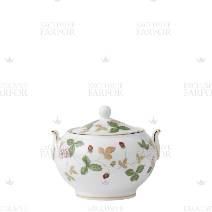 Сахарница 170мл коллекции Wild Strawberry бренда Wedgwood