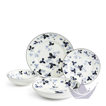 Набор из 4 предметов коллекции Wild Strawberry Inky Blue бренда Wedgwood