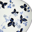 Блюдо овальное 30см коллекции Wild Strawberry Inky Blue бренда Wedgwood
