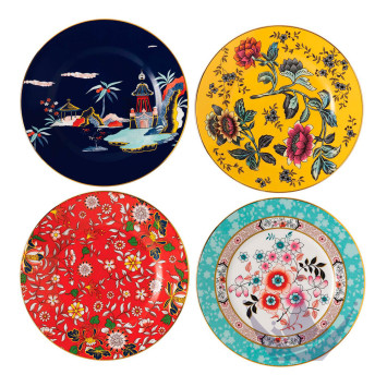 Тарелка закусочная 20см, 4шт. коллекции Wonderlust бренда Wedgwood